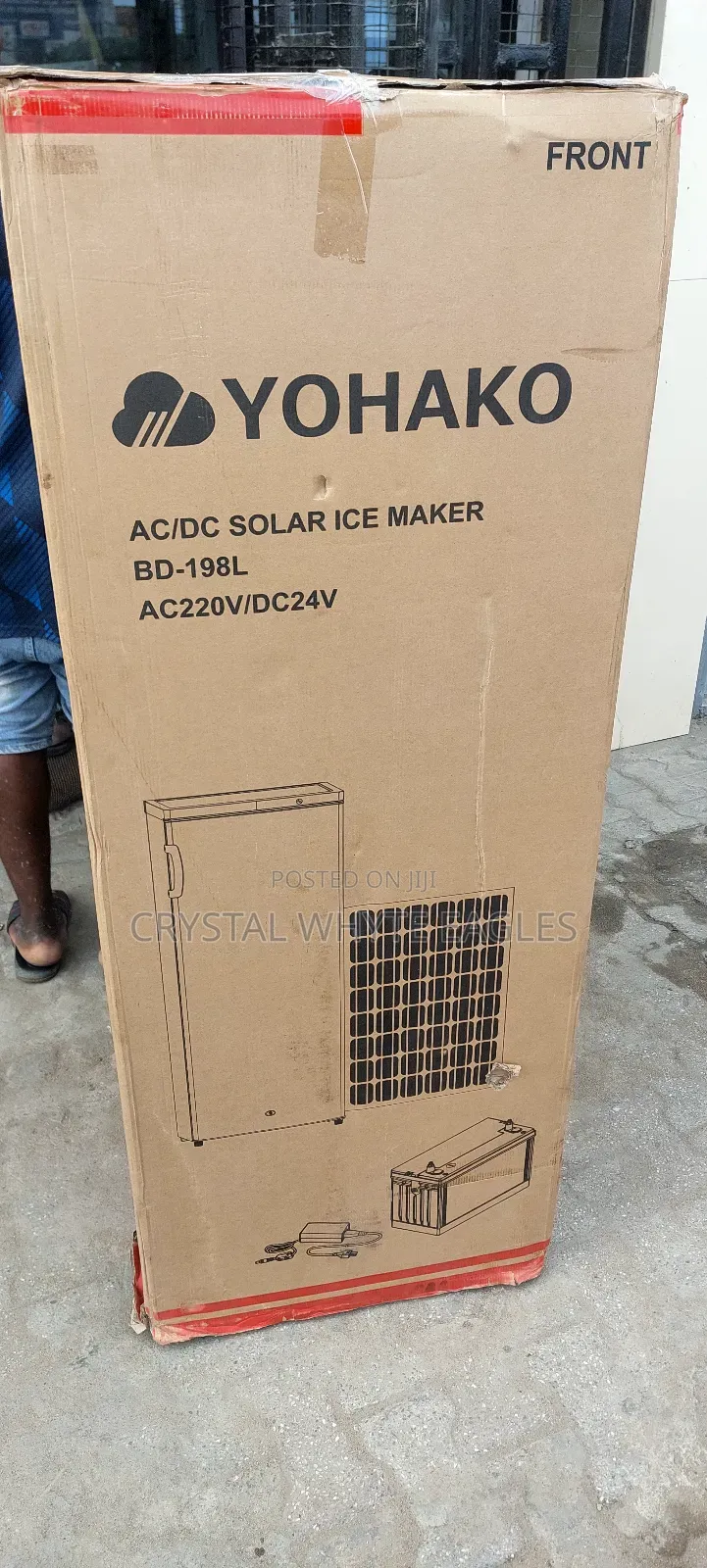 Yohako Ac/Dc Solar Ice Maker