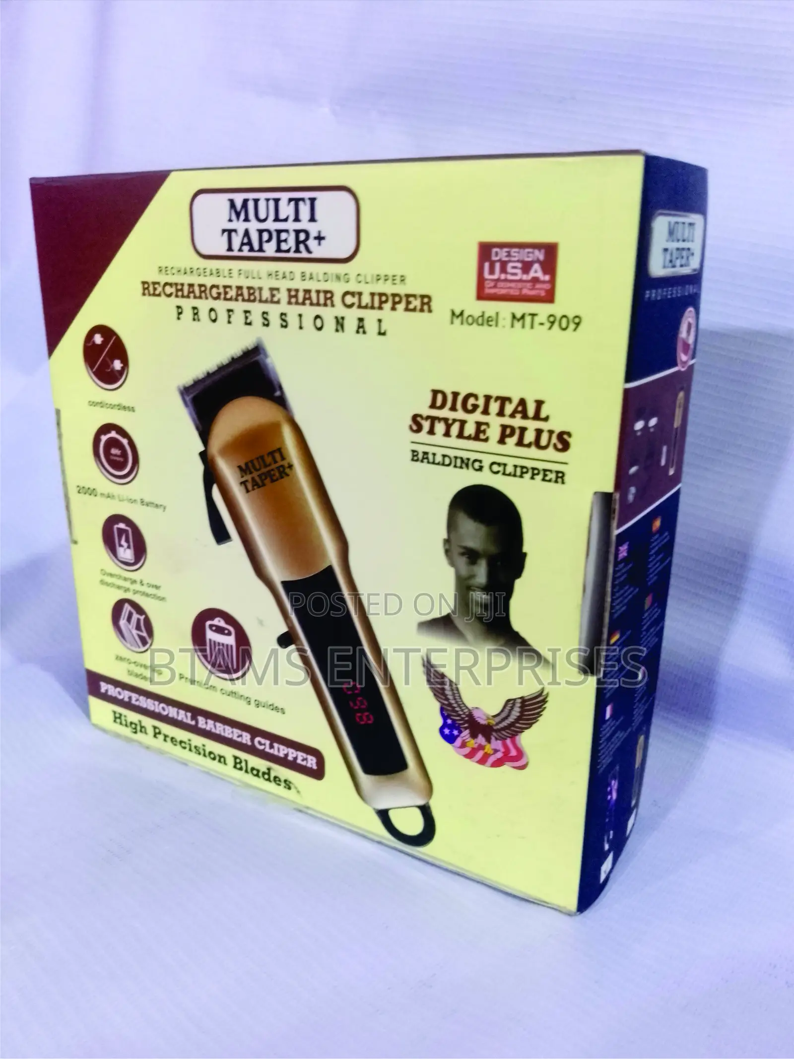 Multi-Taper Plus Professional Rechargeable Hair Clipper