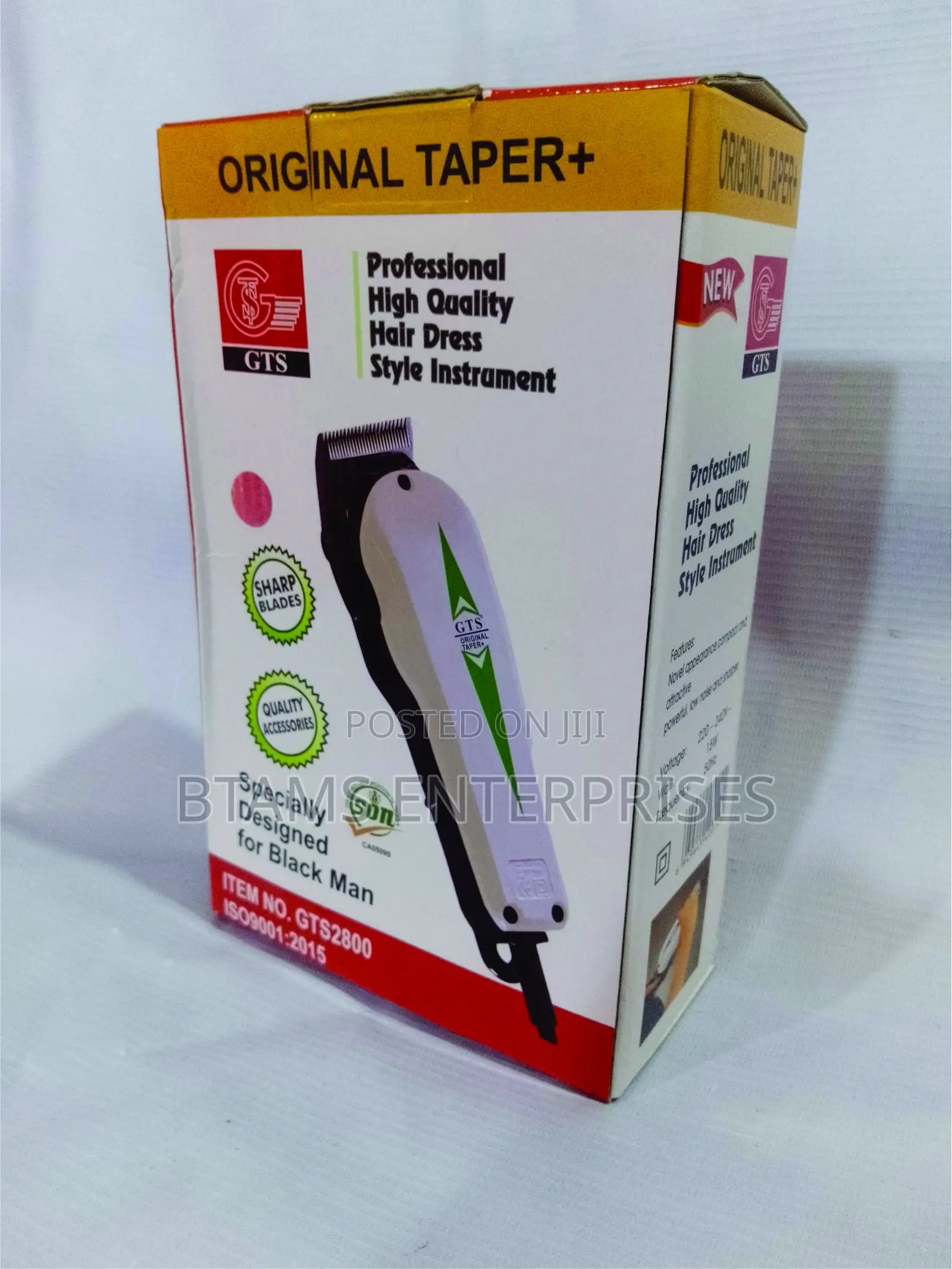 GTS Professional Clipper Taper
