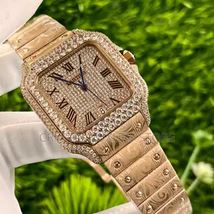 Cartier Quality Luxury Men Chain Wristwatch