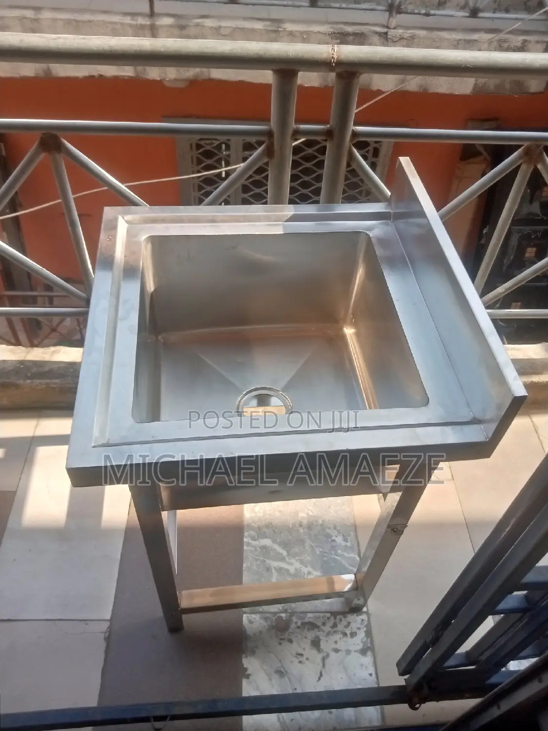 Industrial Kitchen Sink 50cm