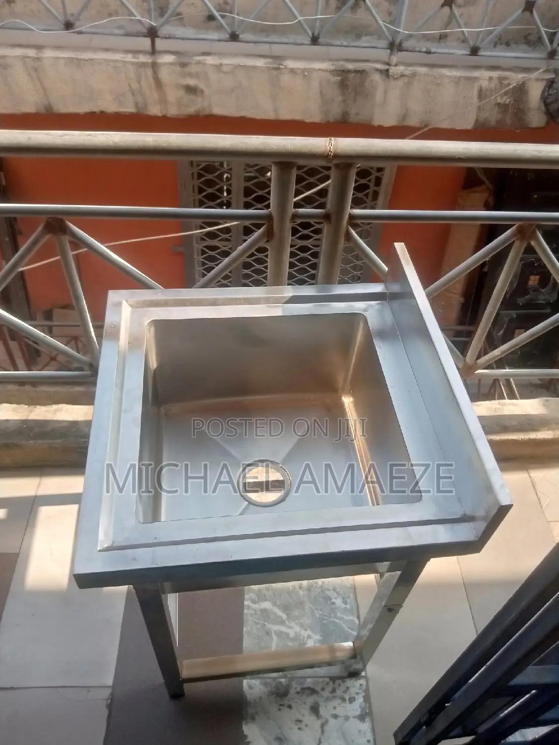 Industrial Kitchen Sink 50cm