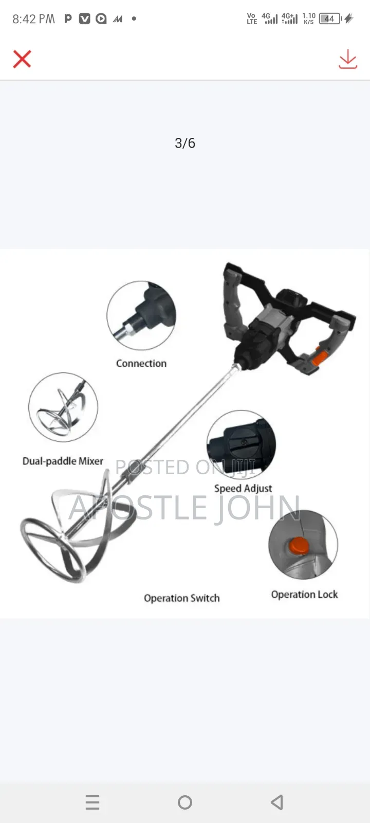 Handheld Mixer