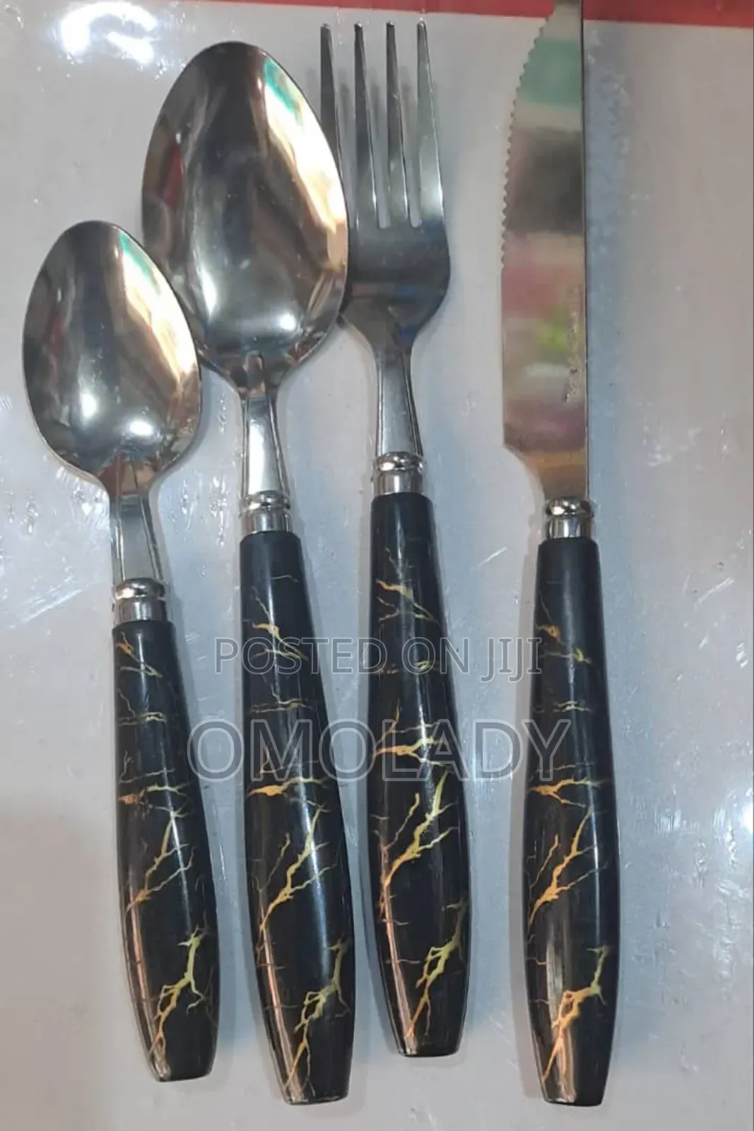 Printed 4pc Cutlery Set