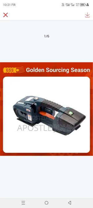 Battery Strapping Machine Handheld