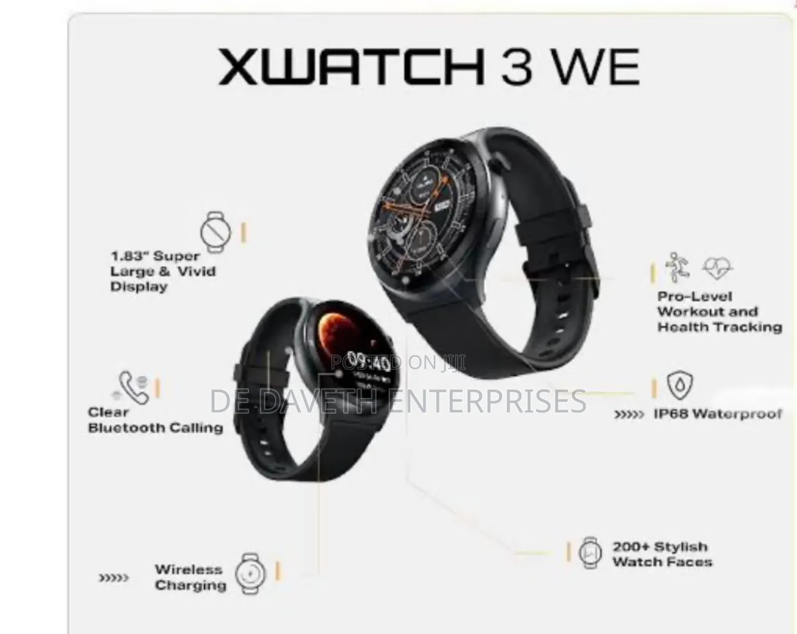 Infinix Xwatch 3 WE