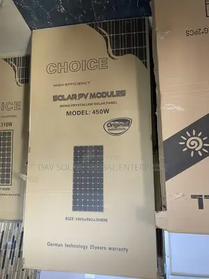 450W CHOICE Solar Panel