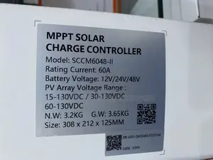 60A MPPT Solar Charge Controller