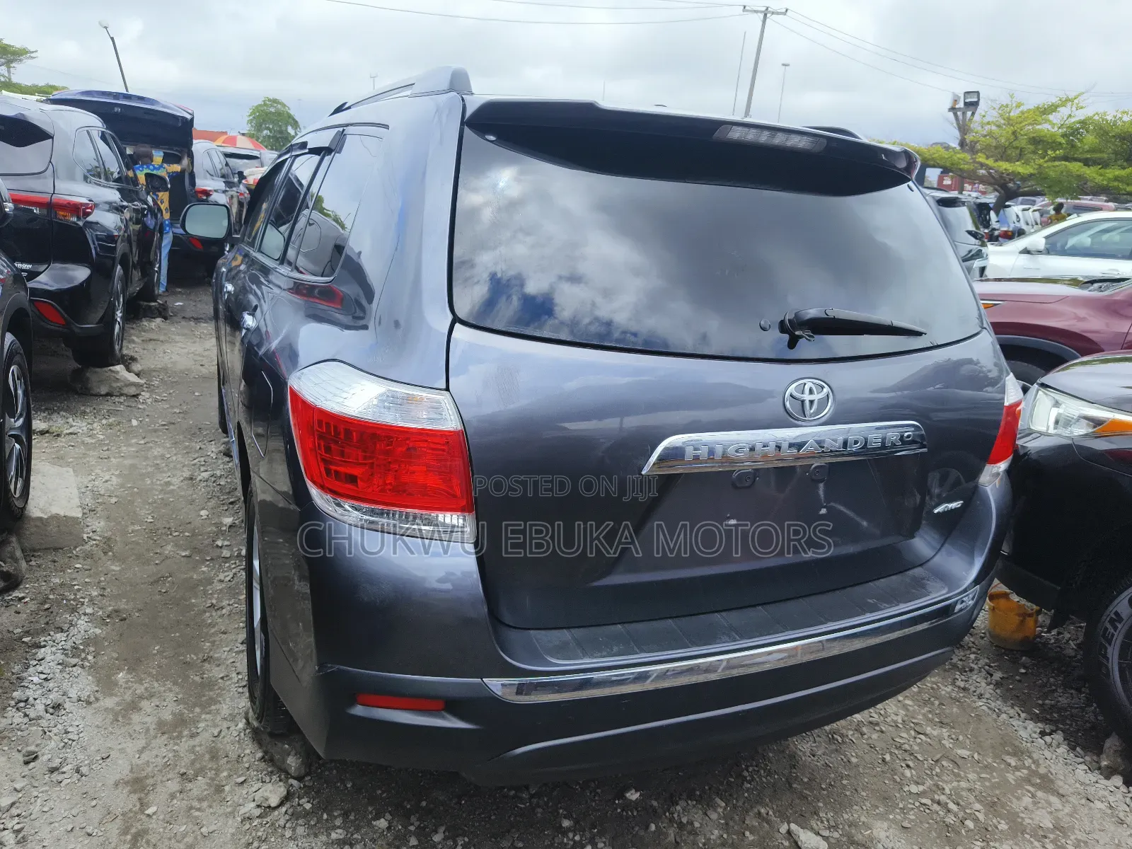 Toyota Highlander Limited 2012 Gray