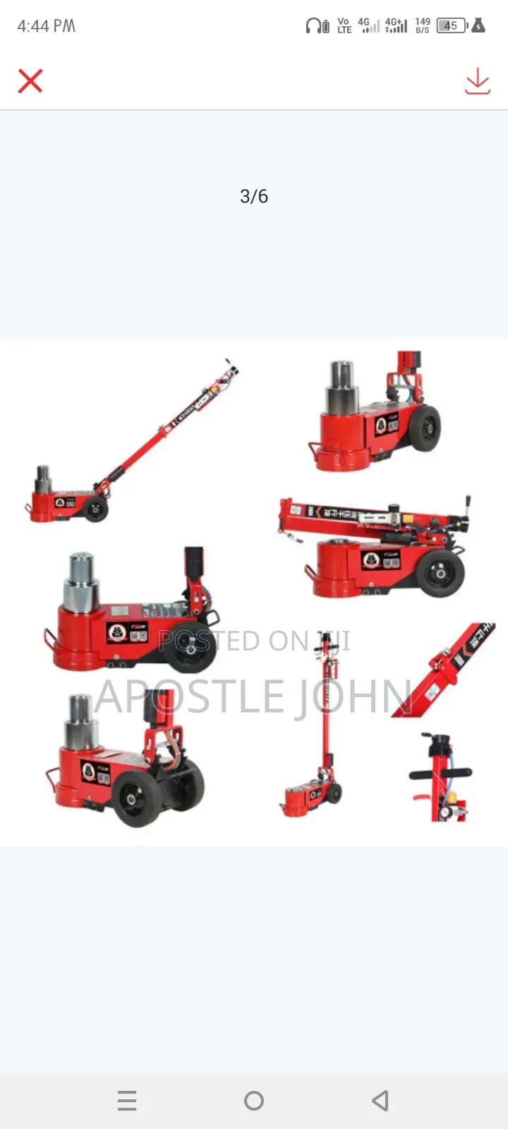 Air Compressor Jack