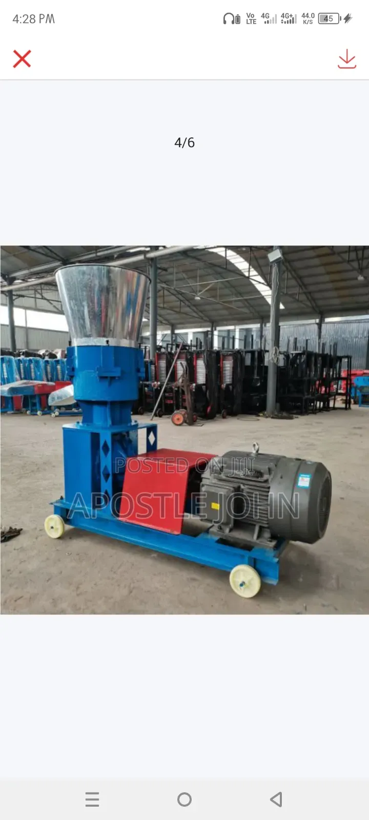 Complete Animal Feed Pelleting Machine