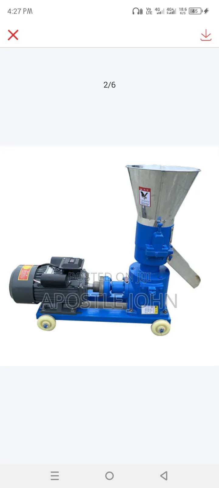 Complete Animal Feed Pelleting Machine