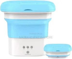 8ltrs Foldable Mini Washing Machine (Washer Cleaner Travel)