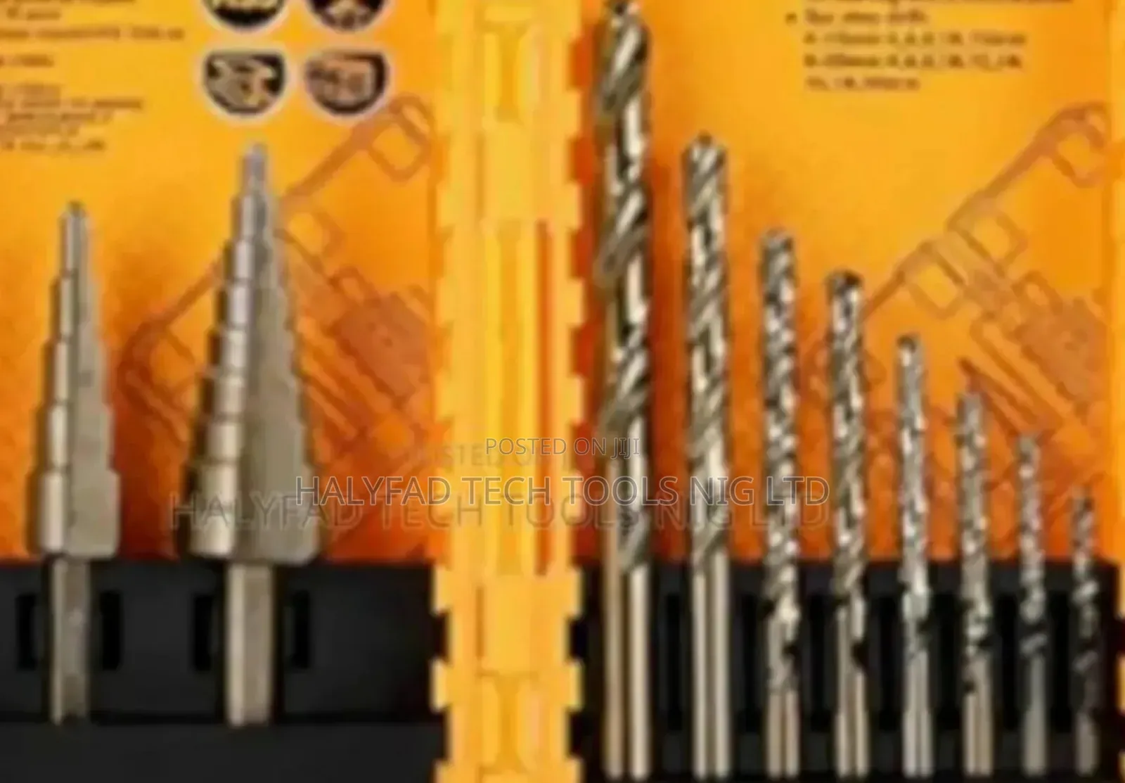 10 PCS HSS Drill Bit Set