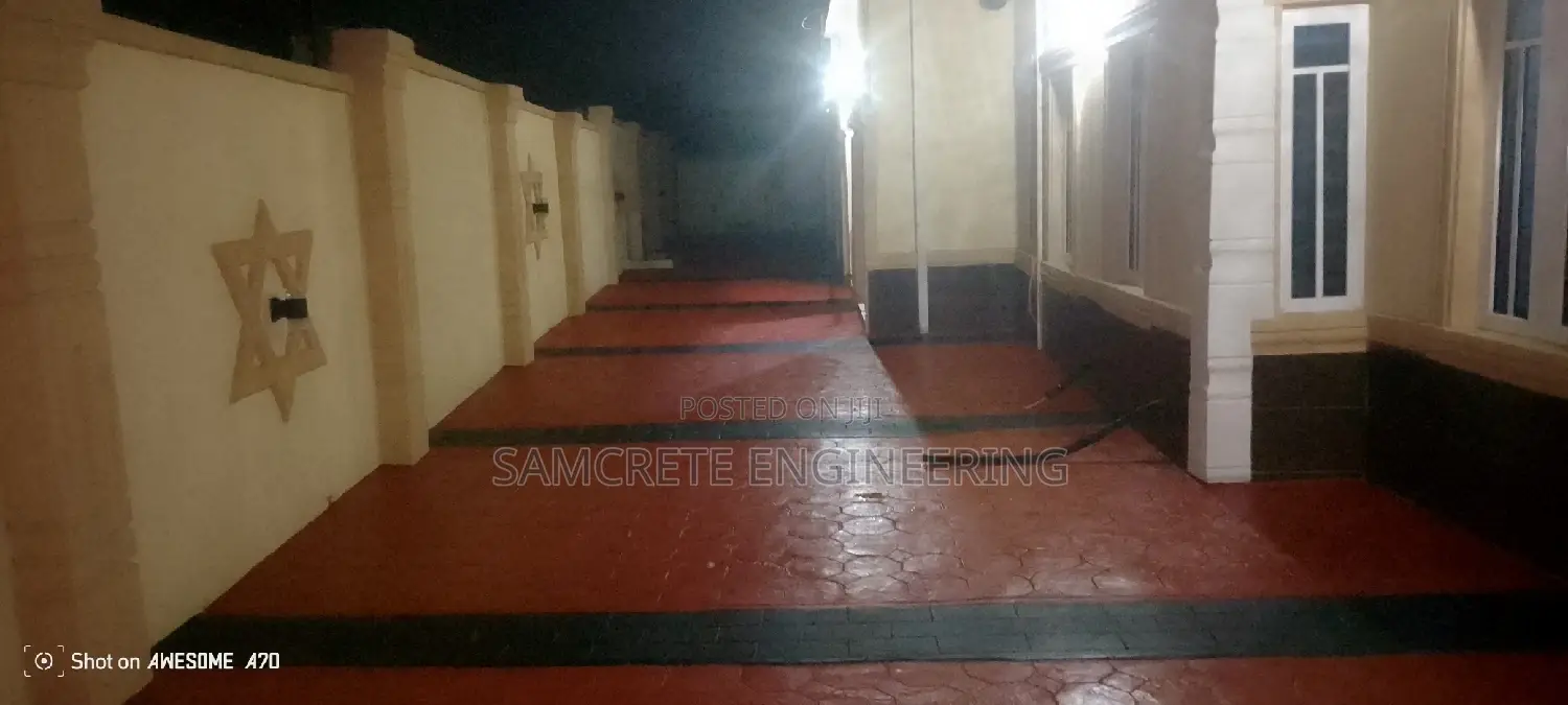 Polished Stamp Floor