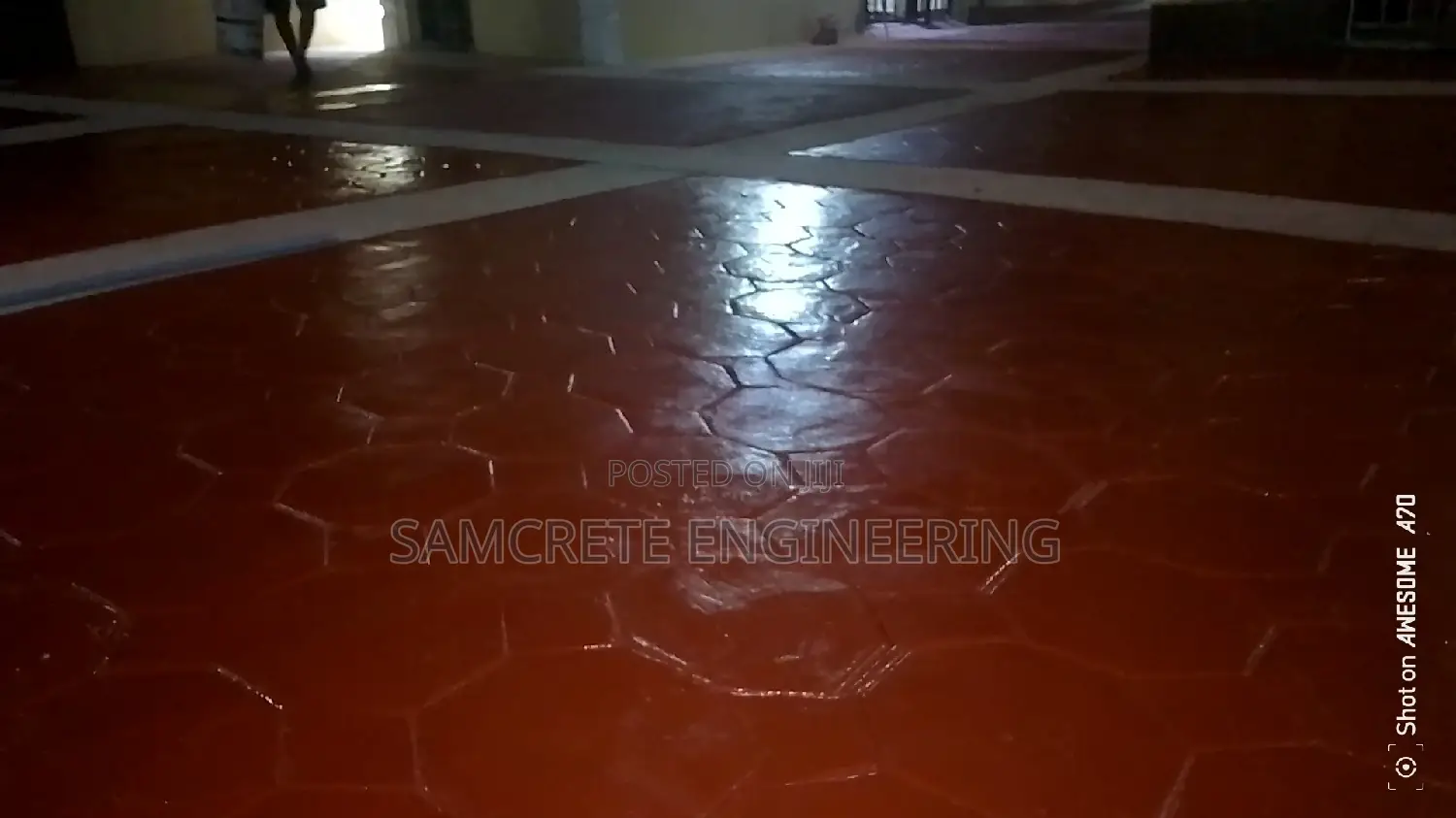 Polished Stamp Floor