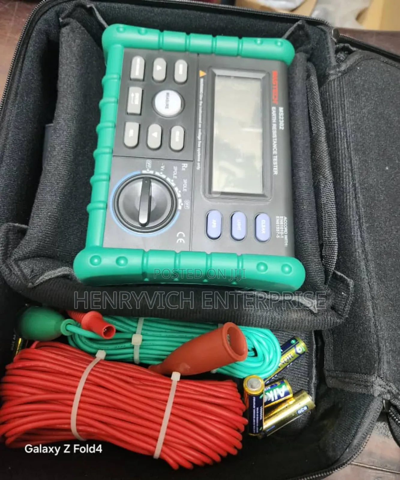 Ms2302 Earth Resistance Tester Brand New