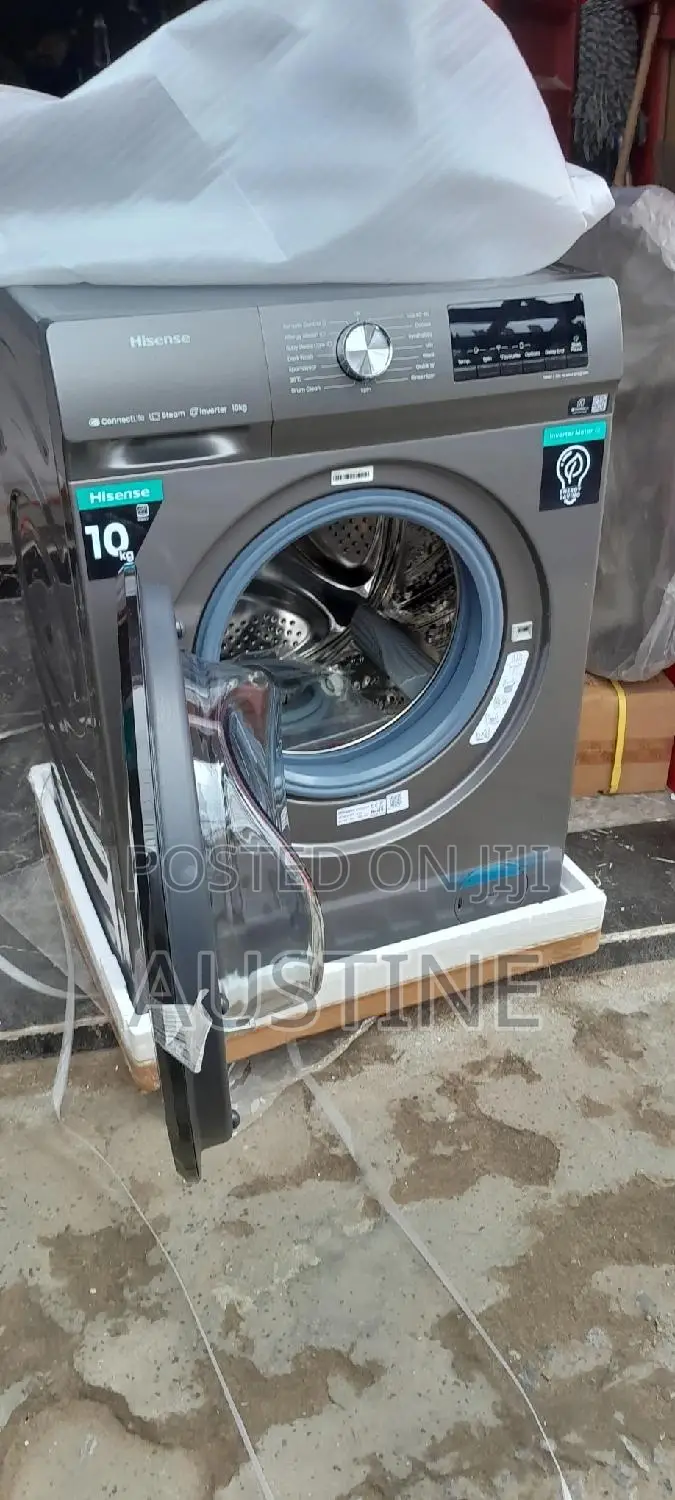 Brand New Hisense 10kg Automatic Front Loader Washing Machin