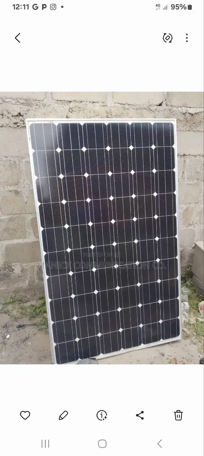 300w German Solar Panel
