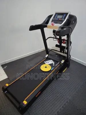 2HP Treadmill With Dumbbells, Massager MP3 Body Fitness