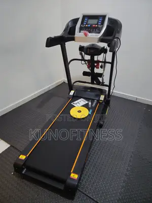 2hp Treadmill With Shock Absorber, Dumbbells Twister