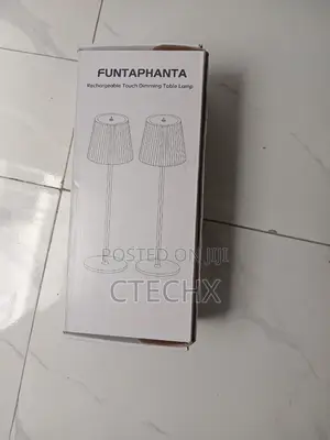 2 Pack Rechargeable Cordless Table Lamp, Dimmable