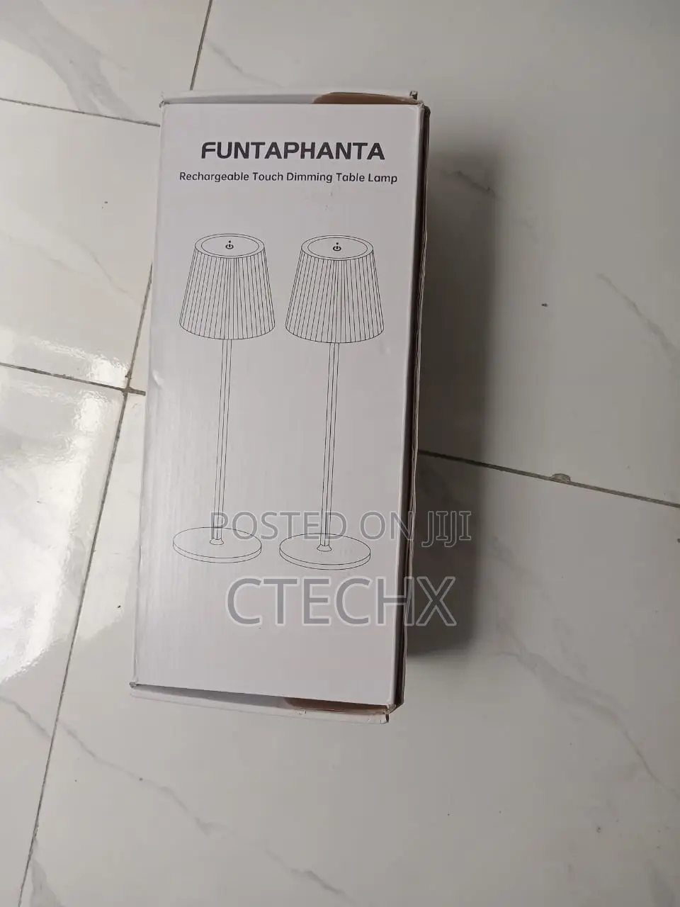 2 Pack Rechargeable Cordless Table Lamp, Dimmable