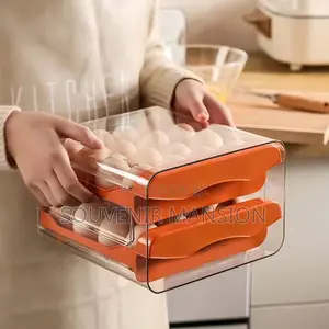 Transparent Egg Storage Rack