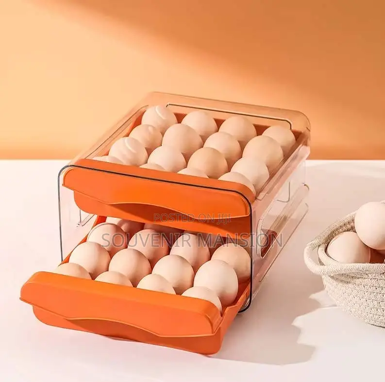 Transparent Egg Storage Rack