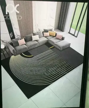 3D Rubber Center Rug