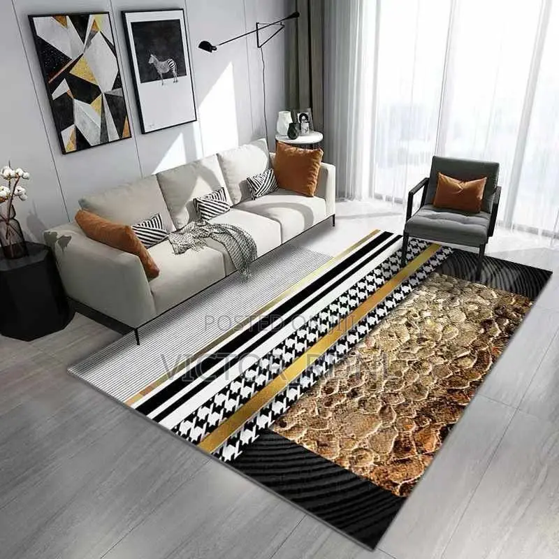 3D Rubber Center Rug