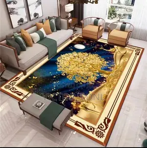 3D Rubber Center Rug