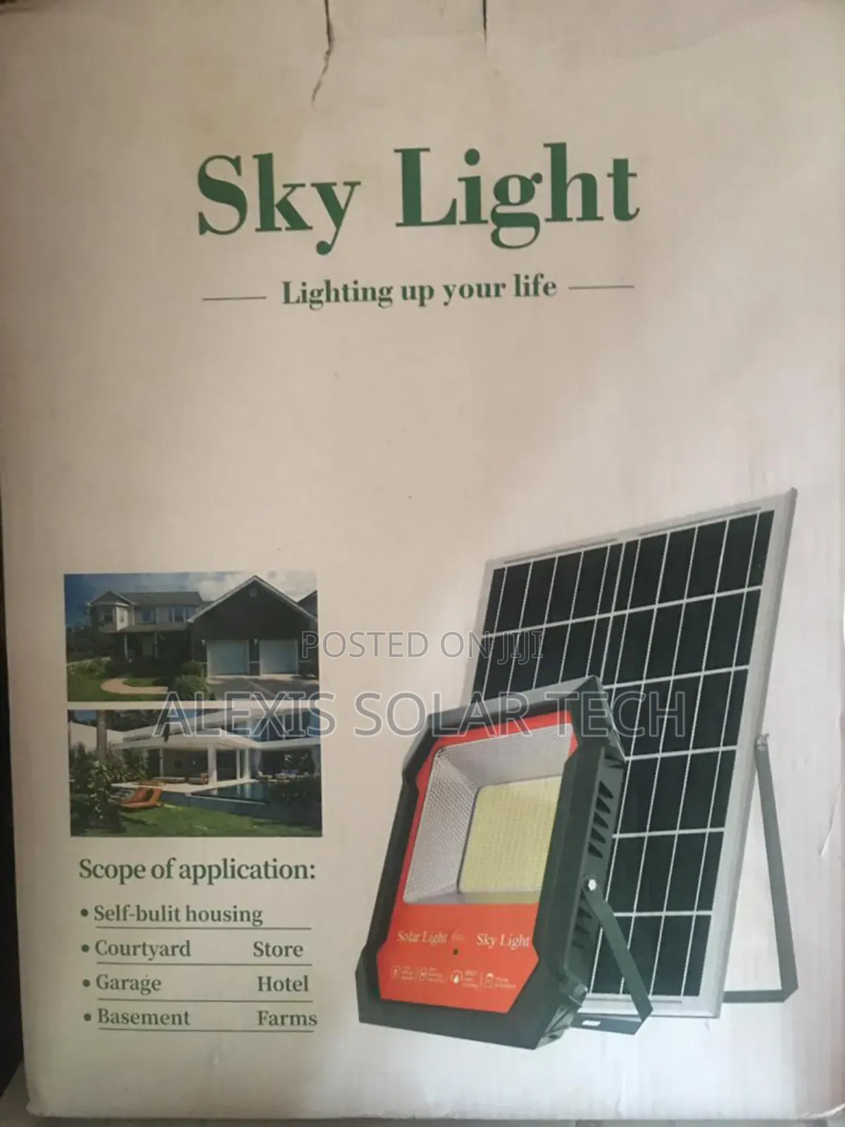 200w Skylight Solar Flood Light