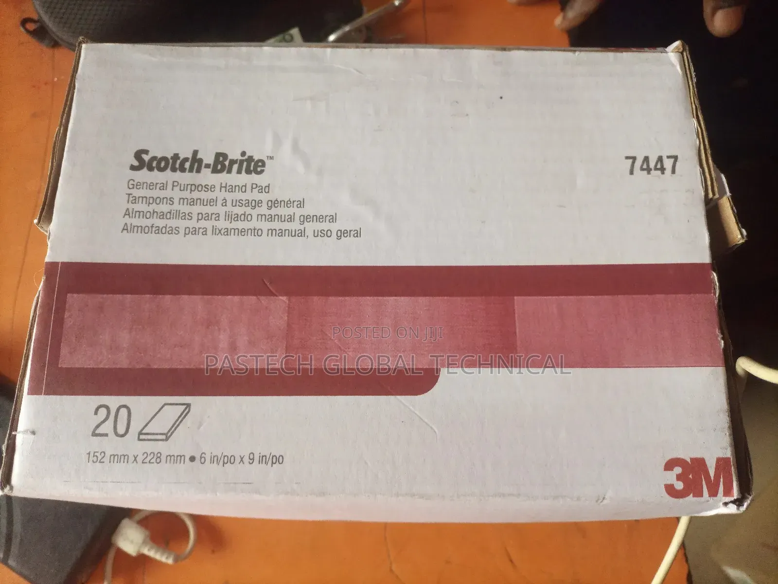 Scotch Brite 3M 7447 Sheet (20 Sheets Per Pack)