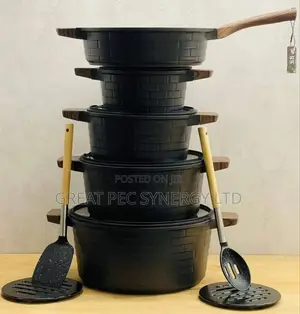 Granite Pot (Cookware) 13 Pieces