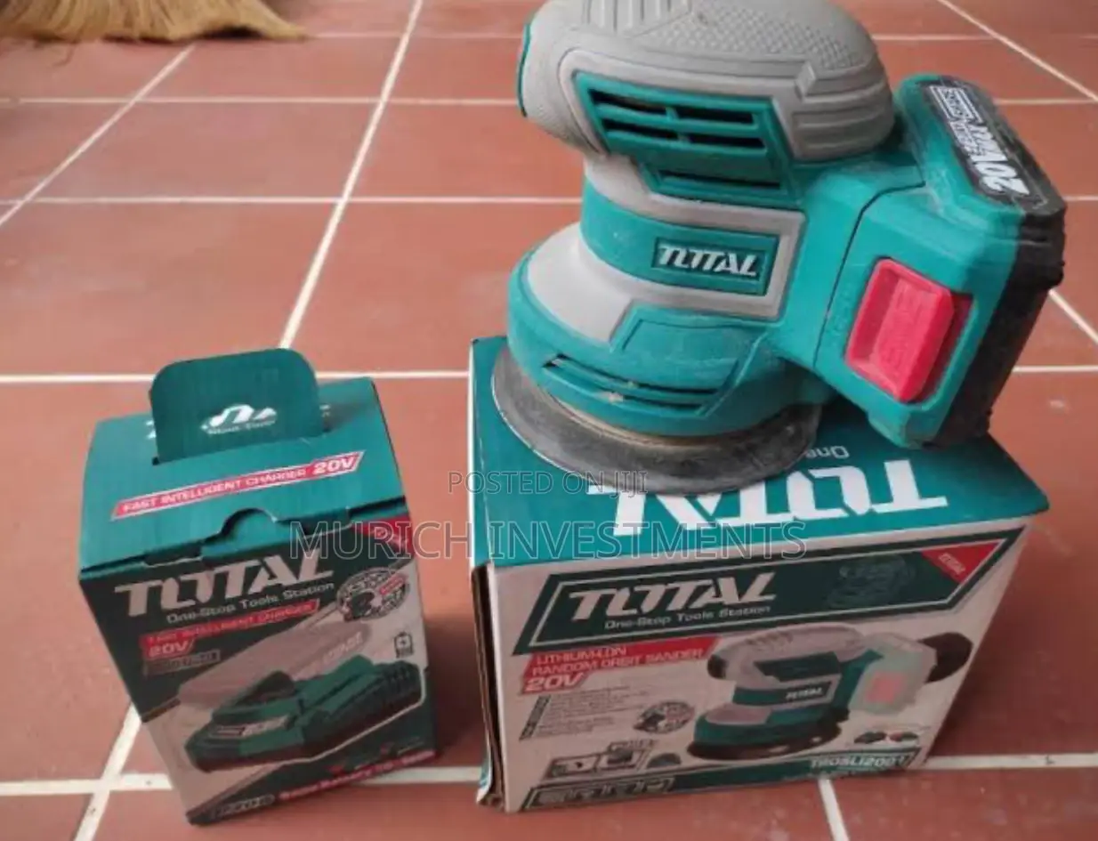 Total Cordless Orbital Sander 20v