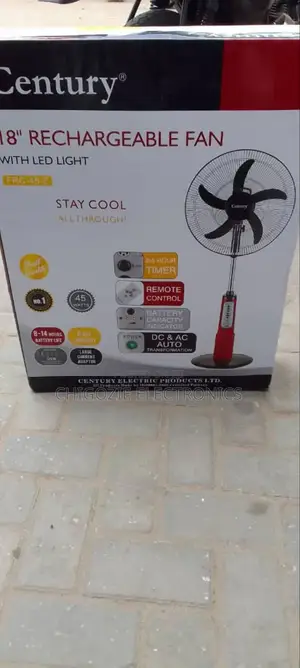 Century 18'' Rechargeable Fan