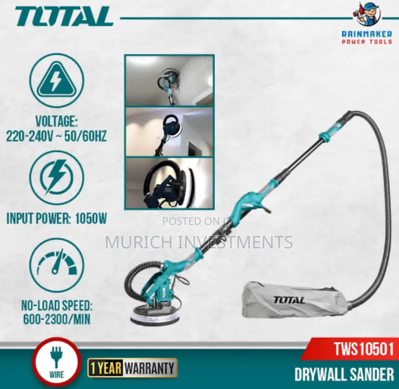 Wall Sander 1050W