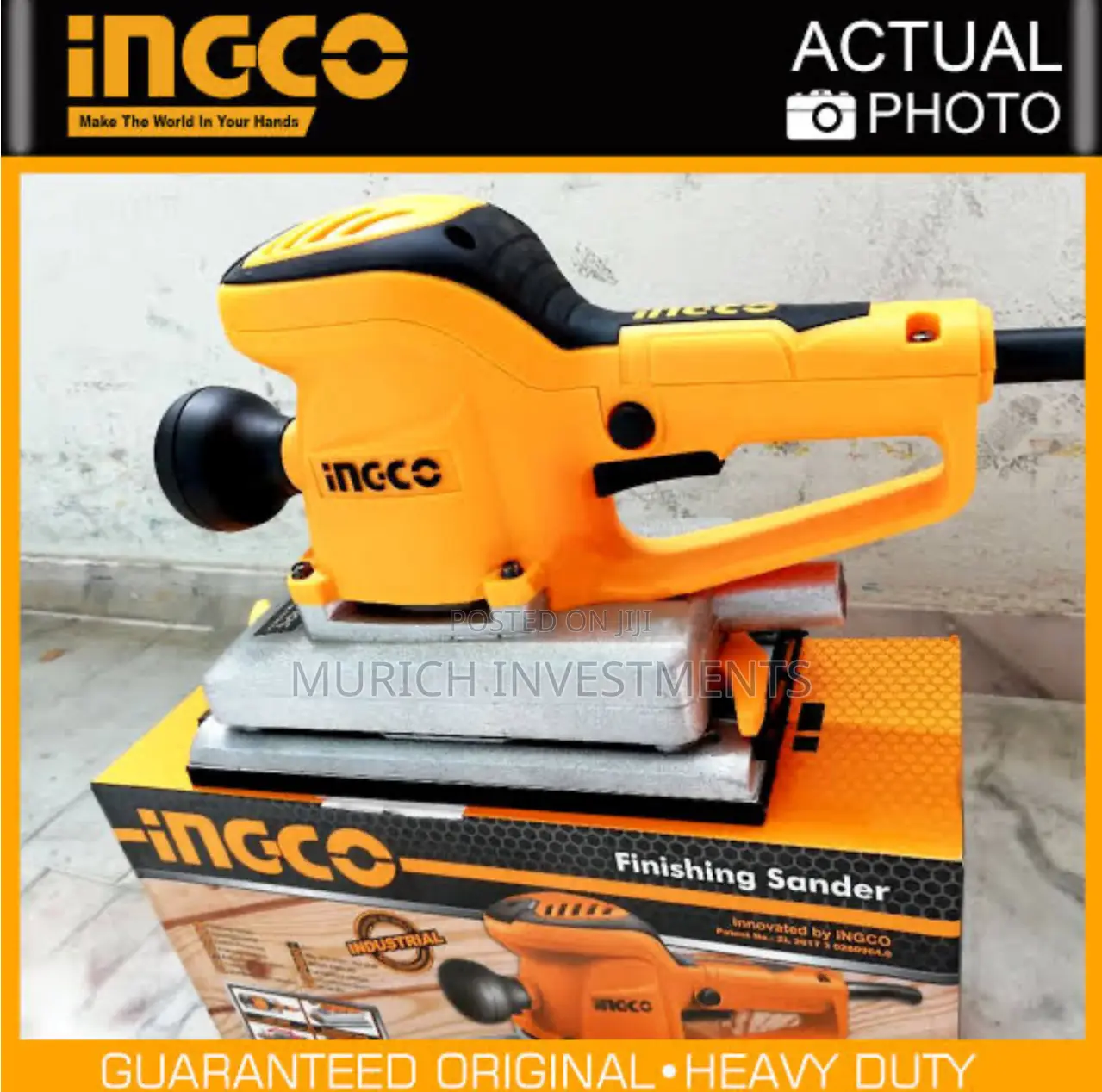Industrial Fast Clamp Finishing Sander Sanding Machine 350W