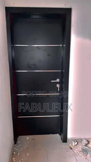 Wenge Chromed HDF Door