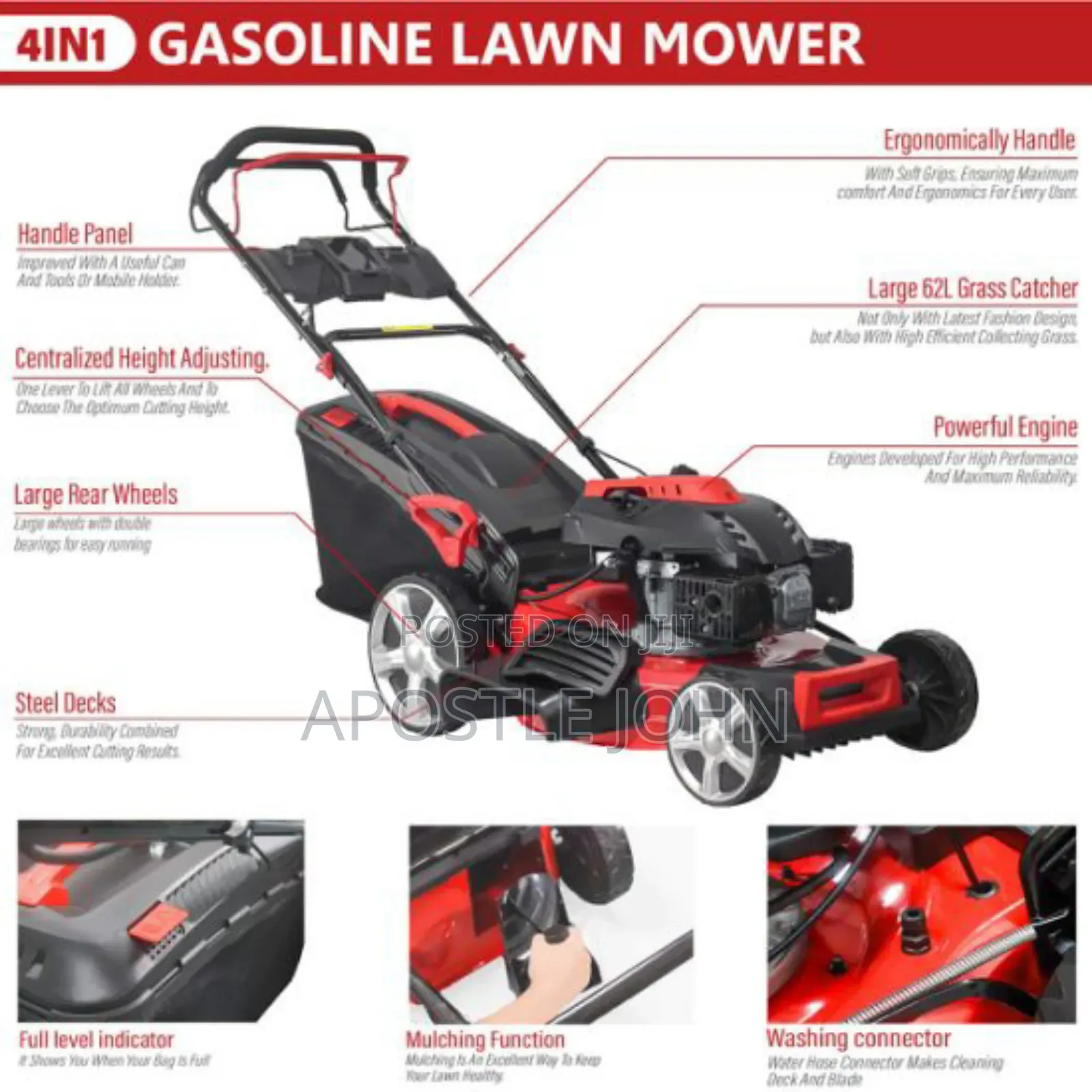 Gasline Lawn Mower