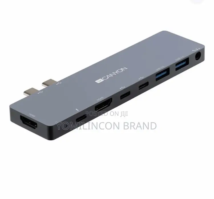 Canyon USB 8in1 Tbolt Hub DS-8 S.Grey