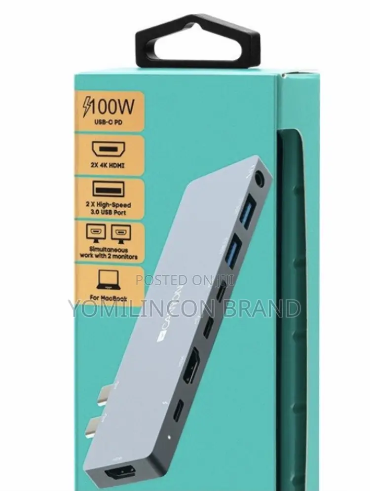Canyon USB 8in1 Tbolt Hub DS-8 S.Grey
