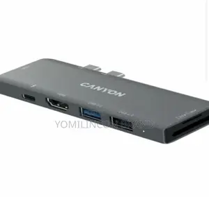 Canyon USB 7in1 T.Bolt 3 Hub DS-5 S.Grey