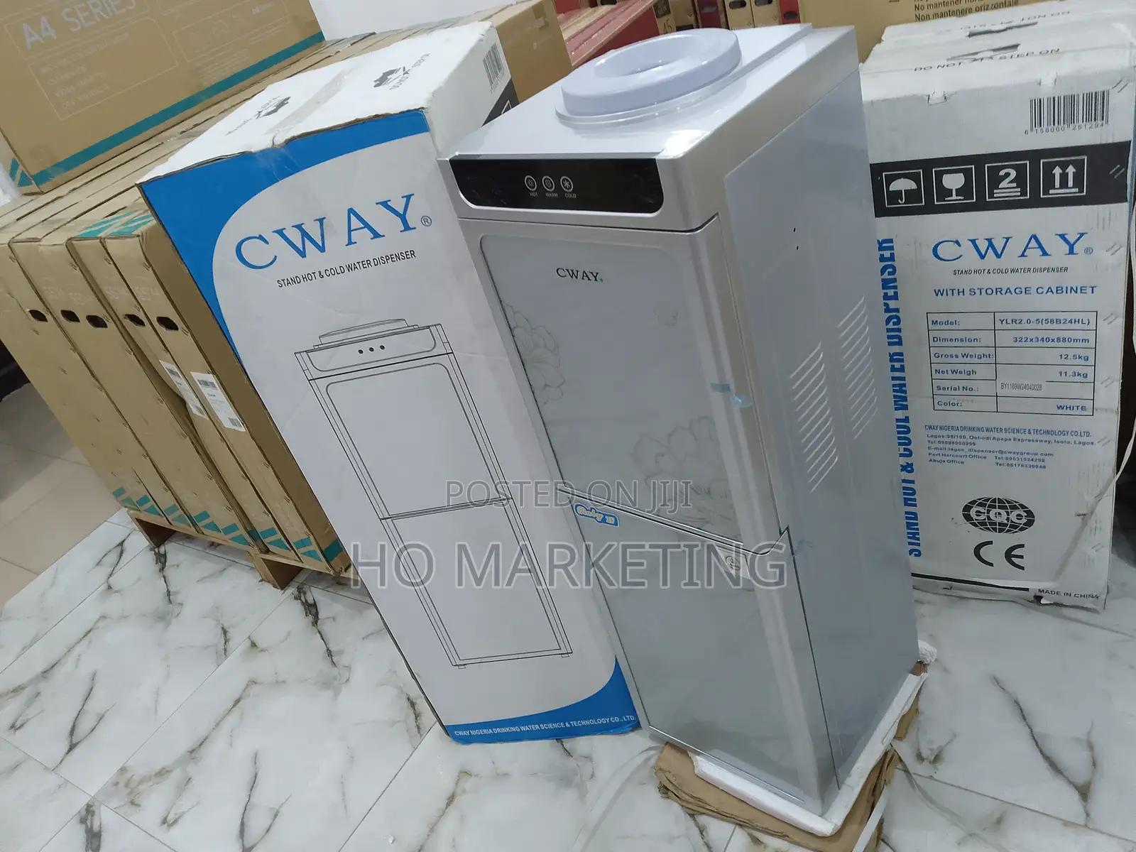 Suitable Cway Water Dispenser With Refrigerator-byb87