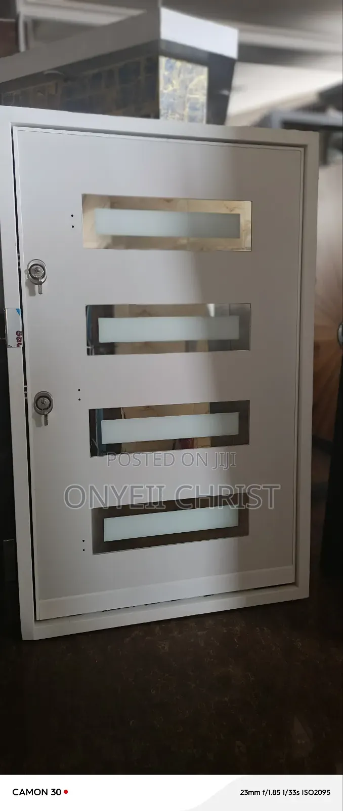 Pivot Security Door White
