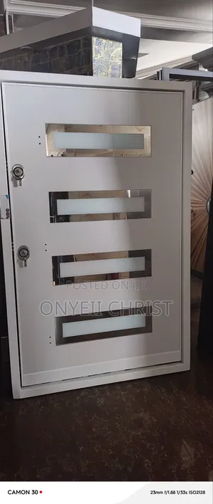 Pivot Security Door White