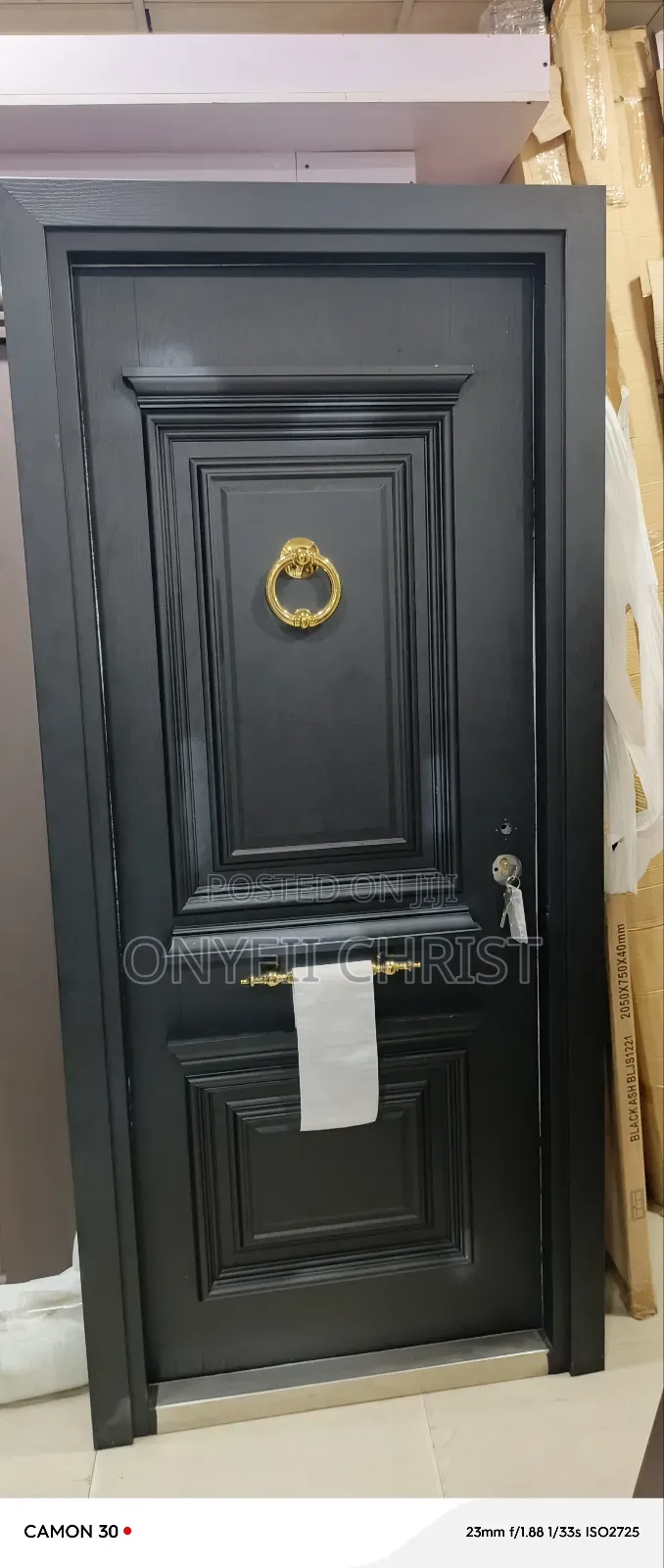 3x7ft Copper Door 