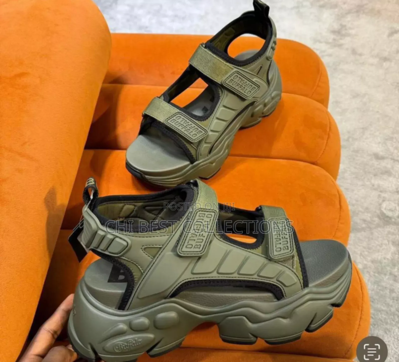 New Year Update2024 Drip NEWBuffalo Chunky Sandals