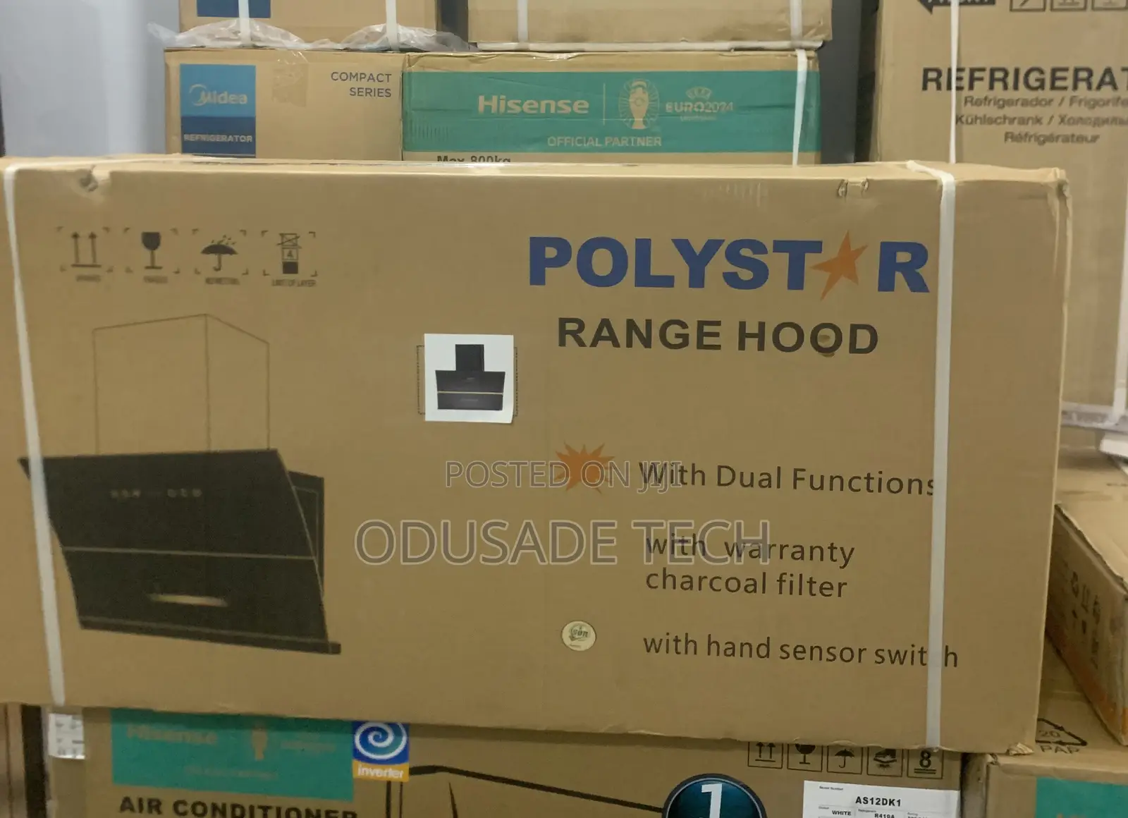 Breathe Easy 220-230v Polystar Range Hood